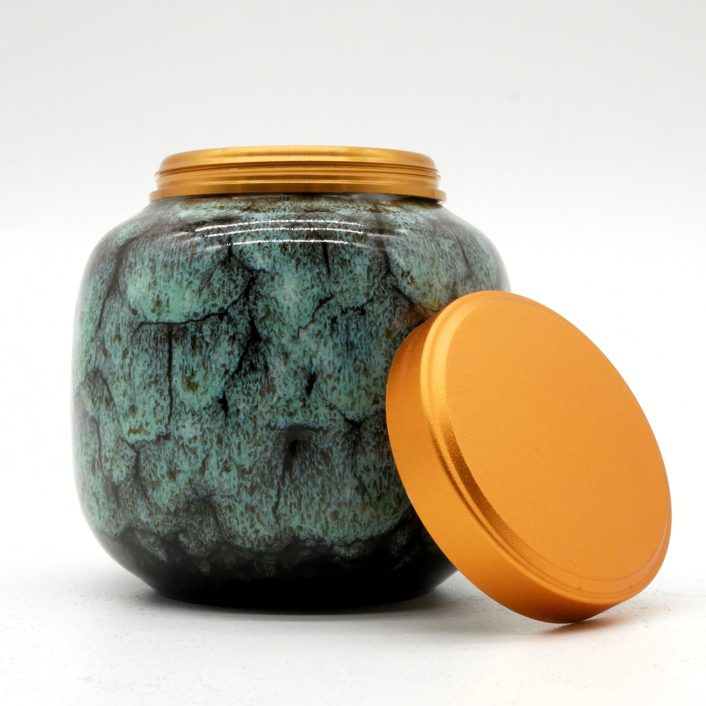 Luxe mini Urn - Aqua